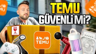 Herkesin merak ettiği TEMU nedir Güvenli mi  Sipariş verdik [upl. by Ariamat778]