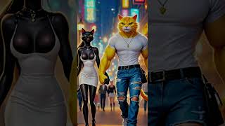 The Cat is a CHEATER kitten cat cute catlover catstory ai [upl. by Russon424]