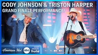 Triston Harper  Cody Johnson Sing quotTil You Cantquot Together  American Idol 2024 [upl. by Milewski984]