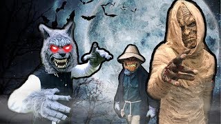 Ultimate BEAST Nerf Showdown Sneak Attack Halloween Monsters [upl. by Edric955]