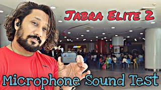 Jabra Elite 2  Microphone Sound Test [upl. by Nytsirc]