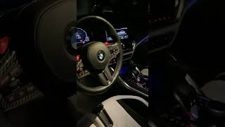 Ambient Lighting BMW M3 2022 Shorts [upl. by Hanae]