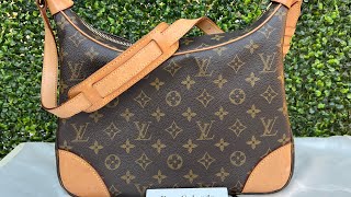 Authentic Preowned Louis Vuitton Boulogne 30 Monogram Shoulder Bag [upl. by Aenad]