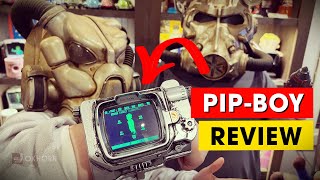 PipBoy 3000 Mk V Features amp Review  Exploring the Official Replica from the Fallout Show [upl. by Yeslehc]