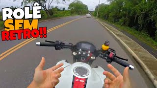 PIÃO DE TWISTER SEM RETROVISOR🔥 Motovlog [upl. by Annaillil]