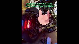 3 Baffle options for Bassani midlength Road Rage 3 exhaust harleydavidson bassani roadglidest [upl. by Iphlgenia]