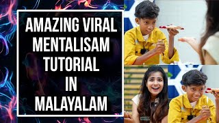 mentalism Tutorial Malayalam  mentalisam tutorial video  mentalisam magic amazing video [upl. by Otreblada]