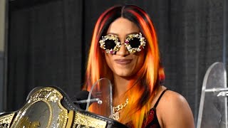 MERCEDES MONÉS FIRST EVER AEW MEDIA SCRUM  AEW Double or Nothing 2024 [upl. by Anay999]