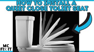 How To Install A Kohler Quiet Close Toilet Seat In Under Five Minutes Super Quiet Close [upl. by Yoho]