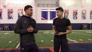 Racing the Fastest Player in College Football Anthony Schwartz [upl. by Amati]