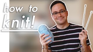 How to Knit Easy for Beginners [upl. by Mehalek301]