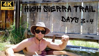 High Sierra Trail Solo Backpacking Part 2 of 3  Days 34 in 4k [upl. by Kentiggerma632]