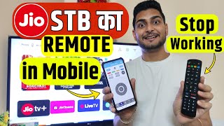 Jio Set Top Box Remote Control App  Jio Set Top Box Remote Control In Mobile  Jio Home App [upl. by Roxanna]