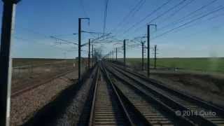 Timelapse TGV de ParisEst à MetzVille [upl. by Ahsyek199]