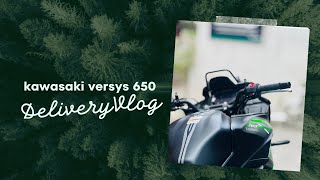 Kawasaki Versys 650 2024 DELIVERY 🔥  First Superbike [upl. by Isiah937]