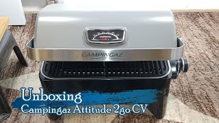 unboxing Campingaz Attitude 2go CV  silent  no talking [upl. by Belshin]