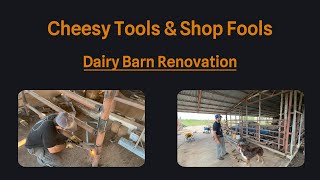 Dairy Barn to Shop Renovation Ep 3 [upl. by Wiggins617]