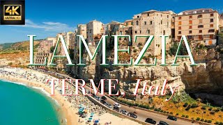 The Beautiful Italian city of Lamezia Terme Lamezia Terme Drone Aerial in 4k [upl. by Nnylyam]