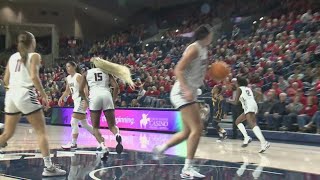 Gonzaga womens basketball falls to Cal 8665 [upl. by Rhee]