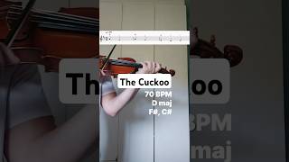 The Cuckoo violin music tuneaday [upl. by Hafirahs]