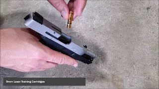 Dry Fire Training  9mm Laser Cartridges [upl. by Earahc]