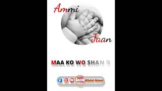 Ammi jaan Status Ammi jaan ststus Saheb Network shortsfeed ammijaan emotional [upl. by Eruza76]