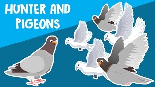 Hunter and Pigeons  English Short Stories for Children  HD  Jataka Tales  Bachpan Tube [upl. by Kali]