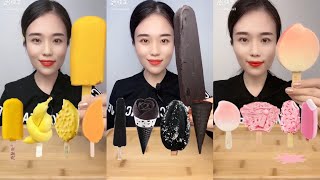 Asmr Emoji İce Cream 🍦🍧 amazing sounds Crunchy Compilation  Emojilerle Çıtırtılı Dondurma Yeme [upl. by Walther]