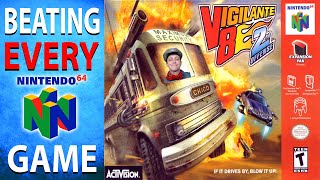 Beating EVERY N64 Game  Vigilante 8 2nd Offense 192394 [upl. by Nnaaras]