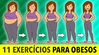 11 Melhores Exercícios Para Iniciantes Obesos [upl. by Anavas]