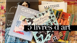 REVIEW  Mes 5 livres dart préférés [upl. by Ailama825]