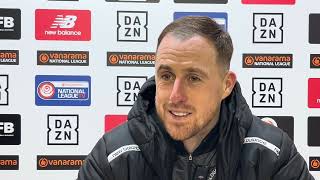 Farnborough 10 Slough Town  Scott Davies Interview  9 November 2024 [upl. by Romney]