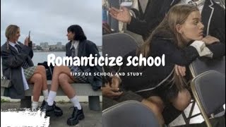 how to romanticize schoolstudying [upl. by Imotas255]