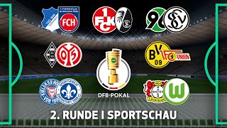 EAFC 24 2 RUNDE  DFBPOKAL  SPORTSCHAU 2 🔥 [upl. by Ennaed]