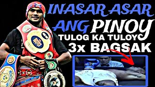 2023 FIGHT🇵🇭UNDEFEATED PROSPECT INASAR ASAR ANG PINOY TATLONG BESES PINABAGSAK NG MAPIKON ANG PINOY [upl. by Stretch570]