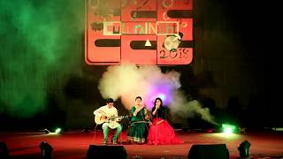 Jekhane Shimanto Tomar by Eshi and Monisha SUST EEE CULTURAL NIGHT 2018 [upl. by Llenra553]