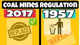 Coal Mines Regulation 2017  CMR 1957  mining videos  cmr 2017 [upl. by Anuaek]