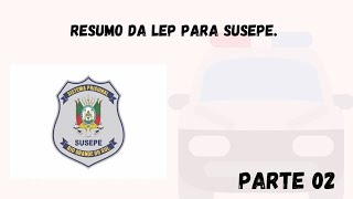 Resumão da Lei de execução penal Art 1º AO 27 [upl. by Burns387]