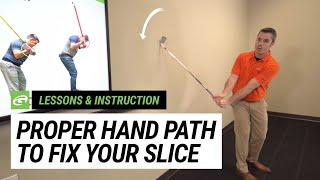 Downswing Hand Path Drill [upl. by Hadleigh]