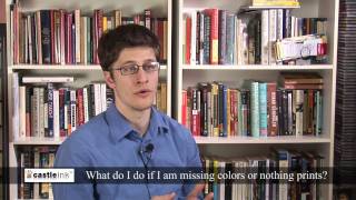 Ink Cartridges  what do I do if I am missing colors or nothing prints [upl. by Wiersma]