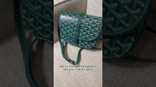 LUXURY unboxing of a GOYARD BELVEDERE ☘️ luxe goyard unboxing [upl. by Vaclav]