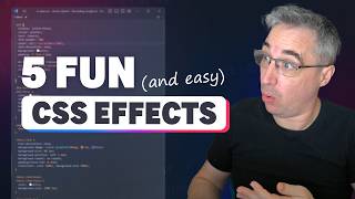 Five easy and fun CSS effects [upl. by Noswal]