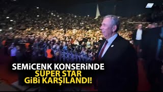 Semicenk konserinde Mansur Yavaş süper star gibi karşılandı [upl. by Mady]