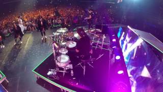 Maluma  Thalia  Desde Esa Noche Live Drum Cam Los Angeles USA [upl. by Einahpetse406]