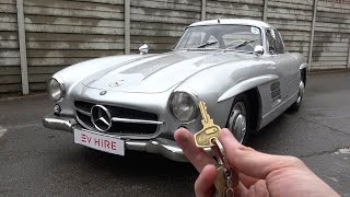 MercedesBenz 300 SL Gullwing InDepth Exterior and Interior Tour  Exhaust [upl. by Moyers735]