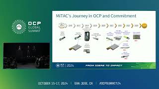 Success Story amp Feature of OCP Datacenter Presented by MiTAC Computing Technology Corporati [upl. by Ahsiekan263]