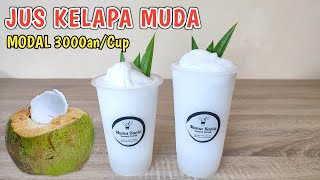 IDE JUALAN MINIM PESAING ES KELAPA MUDA KEKINIAN MINUMAN VIRAL DI THAILAND UNTUNGNYA BANYAK BANGET [upl. by Cirdla]