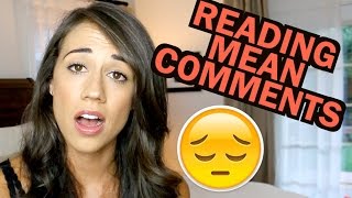 READING MEAN COMMENTS [upl. by Mckale207]