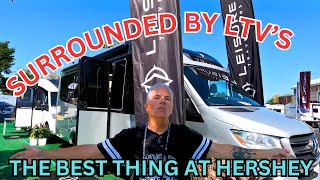 BEST CLASS C RV 2024 Leisure Travel Vans UNITY MURPHY BED HERSHEY RV SHOW 2023 [upl. by Hanzelin478]