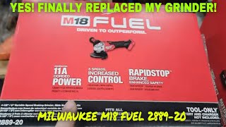 NEW MILWAUKEE 288920 M18 FUEL GRINDER THIS IS A HUGE UPGRADE [upl. by Par638]